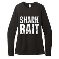 Funny Shark Shark Bait Womens CVC Long Sleeve Shirt