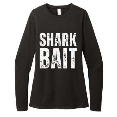 Funny Shark Shark Bait Womens CVC Long Sleeve Shirt