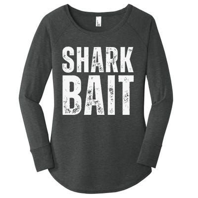 Funny Shark Shark Bait Women's Perfect Tri Tunic Long Sleeve Shirt