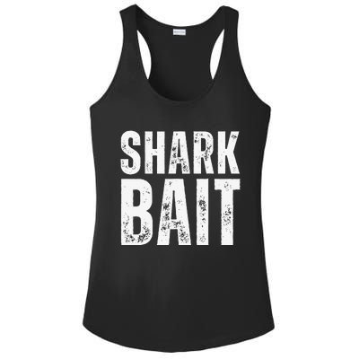 Funny Shark Shark Bait Ladies PosiCharge Competitor Racerback Tank