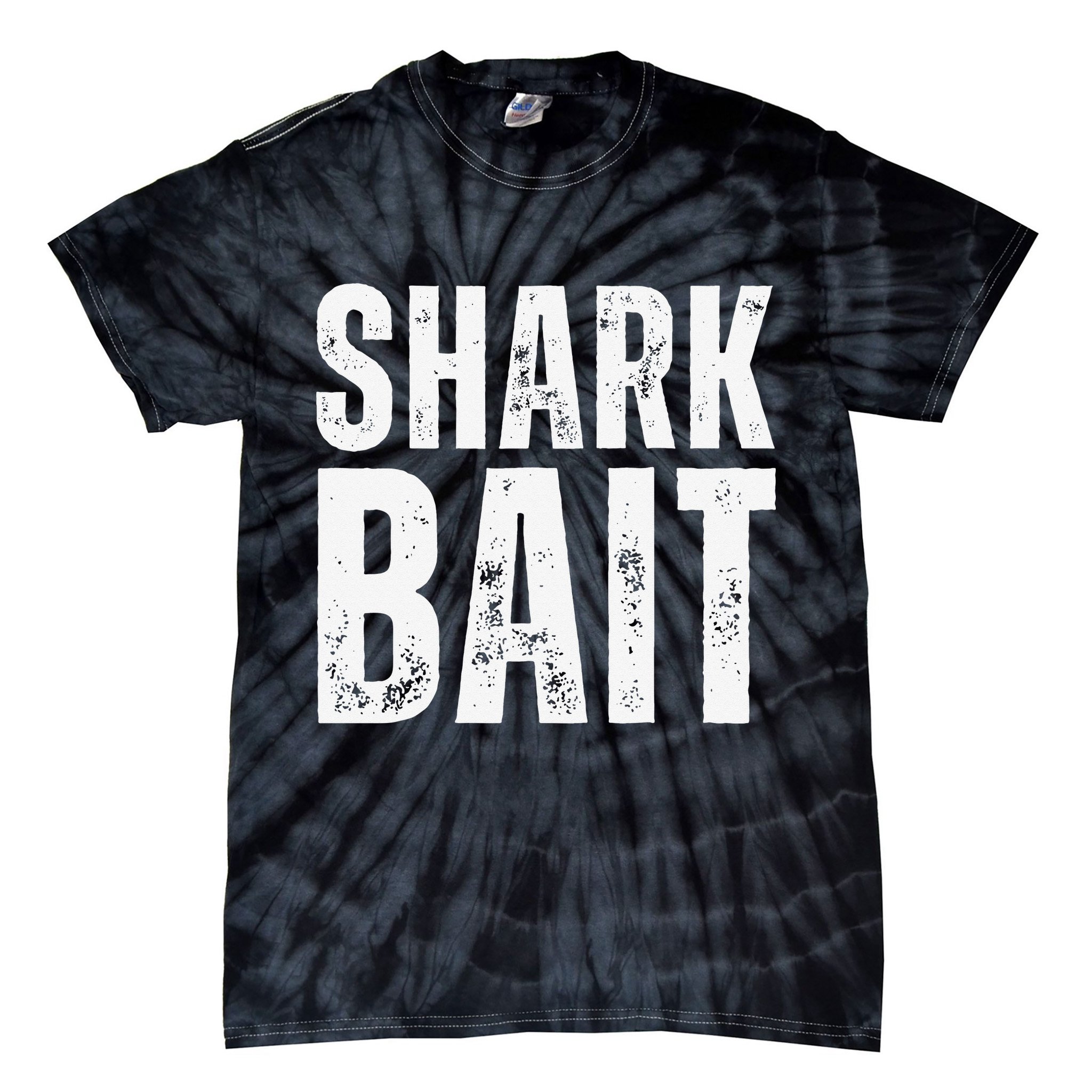 Funny Shark Shark Bait Tie-Dye T-Shirt