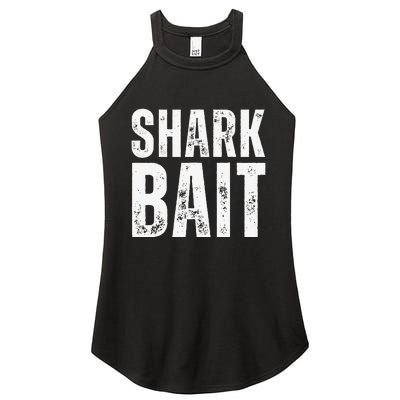 Funny Shark Shark Bait Women’s Perfect Tri Rocker Tank