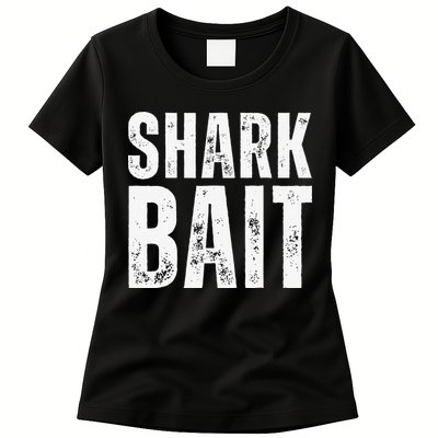 Funny Shark Shark Bait Womens T-Shirt