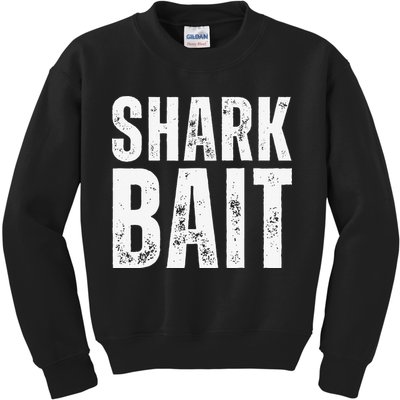 Funny Shark Shark Bait Kids Sweatshirt