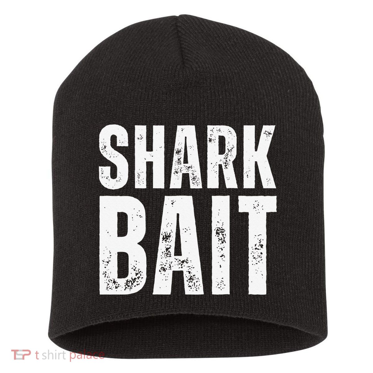Funny Shark Shark Bait Short Acrylic Beanie