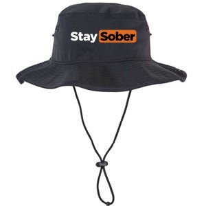 Funny Stay Sober Legacy Cool Fit Booney Bucket Hat