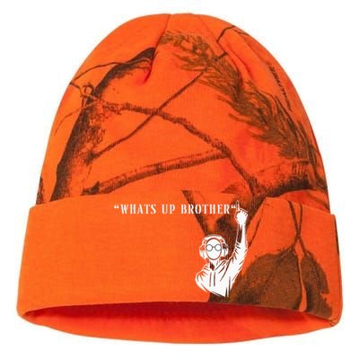 Funny Sketch Streamer Whats Up Brother Kati Licensed 12" Camo Beanie