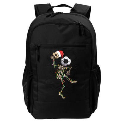 Funny Skeleton Soccer Ball Christmas Boys Xmas Gift Backpack