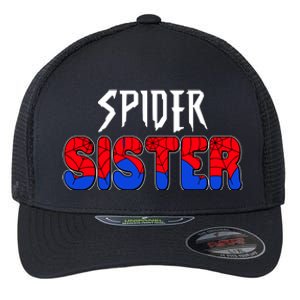 Funny Spider Sister Matching Family Shirts Flexfit Unipanel Trucker Cap