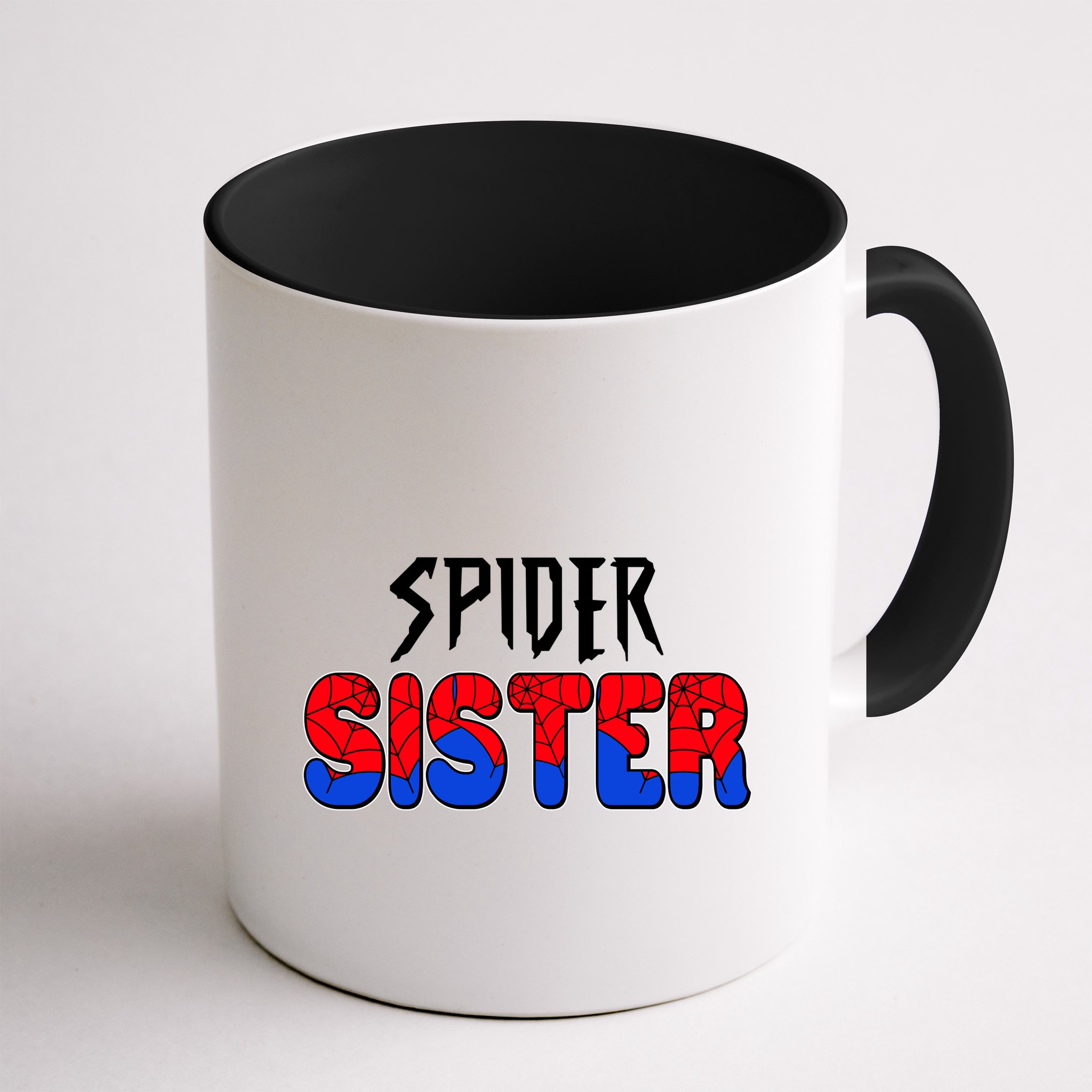 Funny Spider Sister Matching Family Shirts Mug