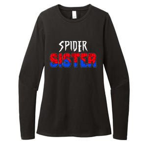 Funny Spider Sister Matching Family Shirts Womens CVC Long Sleeve Shirt