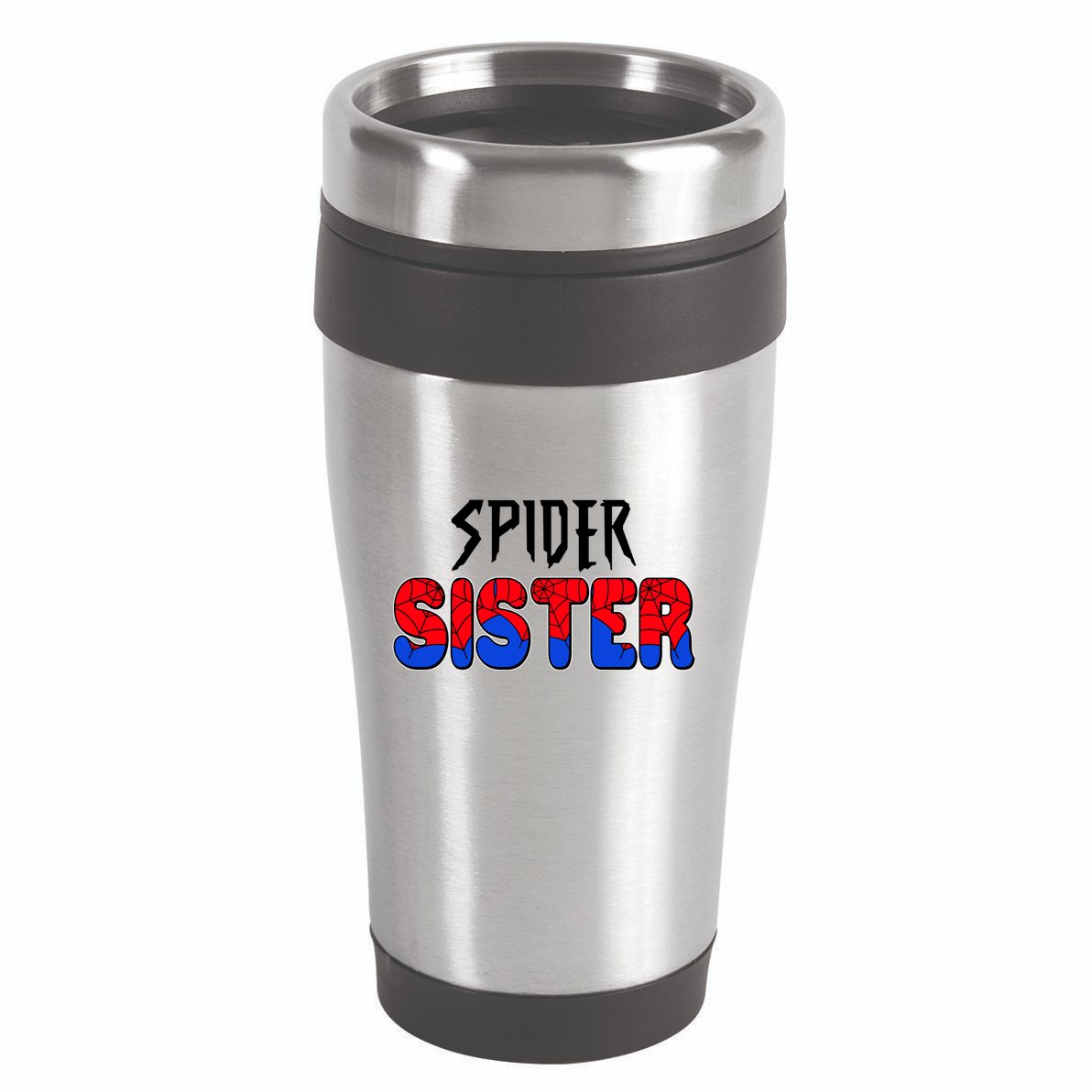 Funny Spider Sister Matching Family Shirts 16oz Travel Tumbler