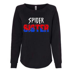 Funny Spider Sister Matching Family Shirts Womens California Wash Sweatshirt