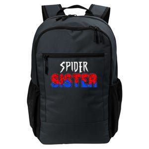 Funny Spider Sister Matching Family Shirts Daily Commute Backpack