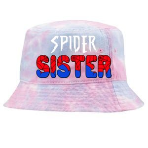 Funny Spider Sister Matching Family Shirts Tie-Dyed Bucket Hat