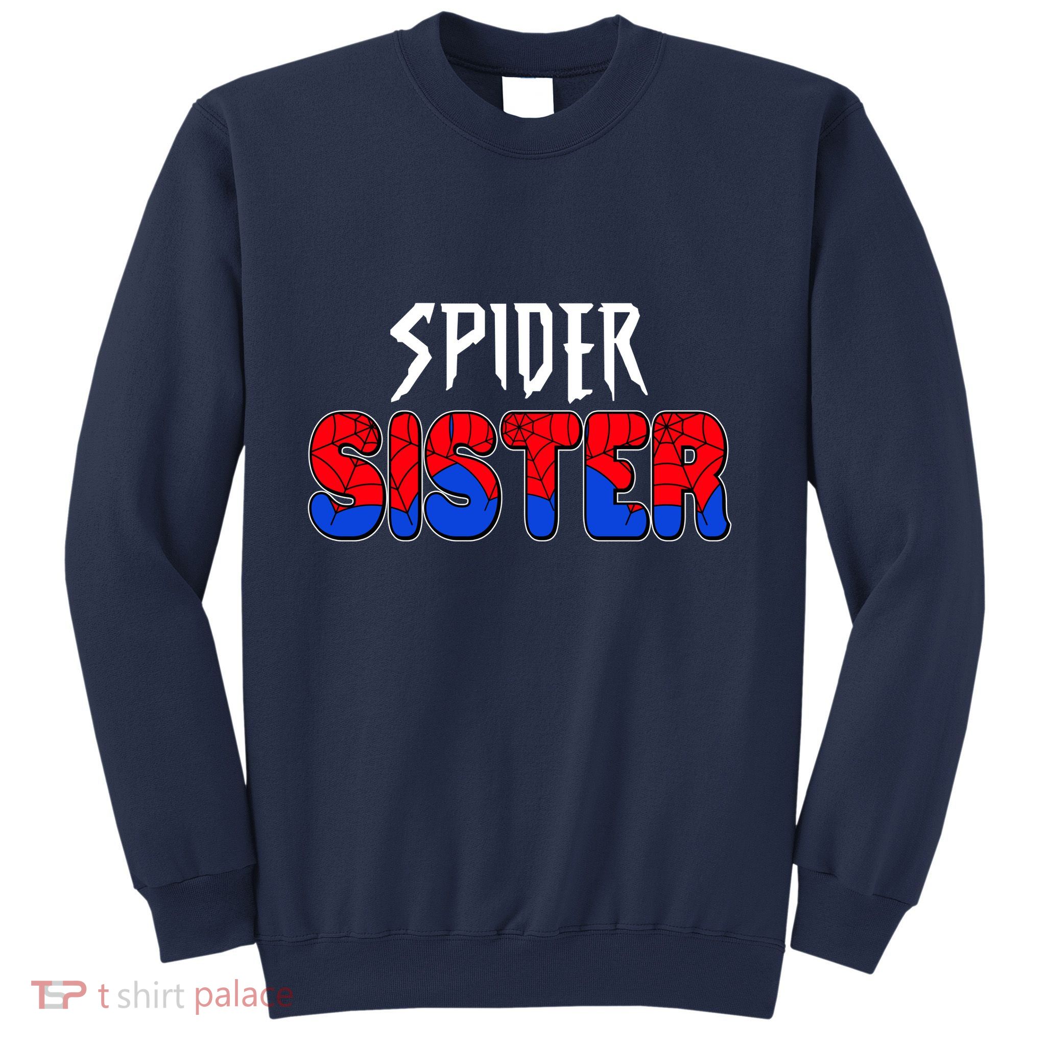 Funny Spider Sister Matching Family Shirts Sweatshirt