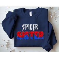 Funny Spider Sister Matching Family Shirts Sweatshirt