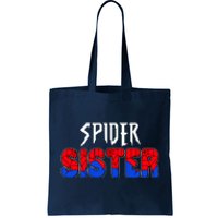 Funny Spider Sister Matching Family Shirts Tote Bag