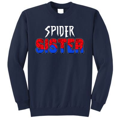 Funny Spider Sister Matching Family Shirts Tall Sweatshirt