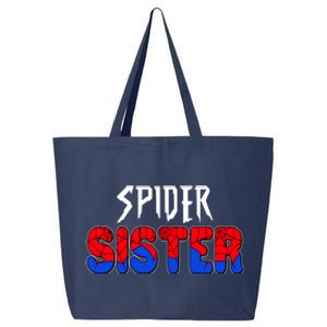 Funny Spider Sister Matching Family Shirts 25L Jumbo Tote