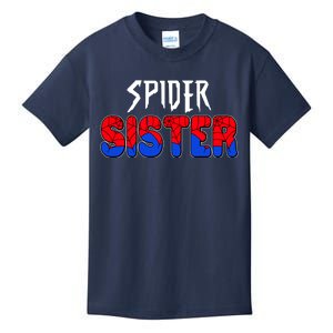 Funny Spider Sister Matching Family Shirts Kids T-Shirt