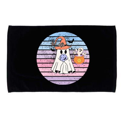 Funny Saying Spooky Season Halloween Ghost Lover Gift Microfiber Hand Towel