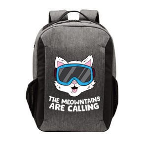 Funny Snowboard Ski Goggle For Snowboarding Cat Skiing Gift Vector Backpack