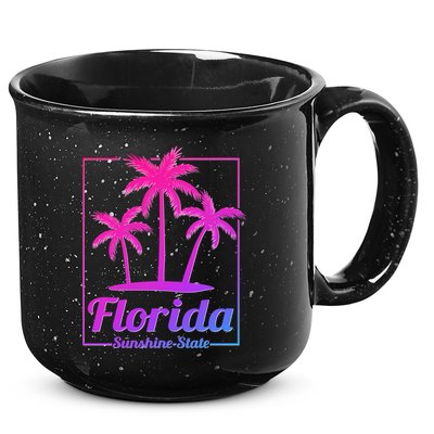 Florida Sunshine State Retro Look Gift 15oz Campfire Ceramic Mug