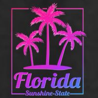 Florida Sunshine State Retro Look Gift 25L Jumbo Tote