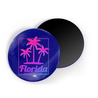 Florida Sunshine State Retro Look Gift Magnet