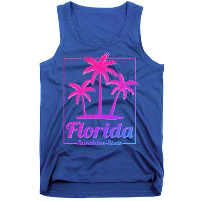 Florida Sunshine State Retro Look Gift Tank Top