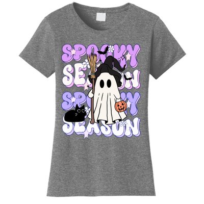 Funny Saying Spooky Season Halloween Ghost Lover Women's T-Shirt