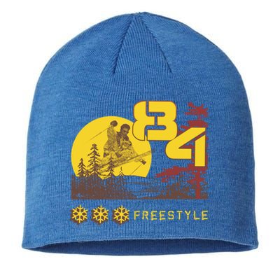 Freestyle Skiing Ski Sport Gift Sustainable Beanie