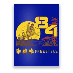 Freestyle Skiing Ski Sport Gift Poster