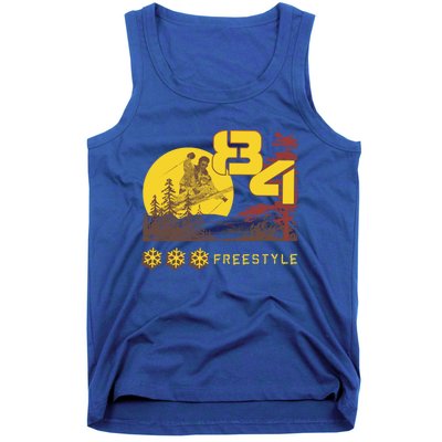 Freestyle Skiing Ski Sport Gift Tank Top