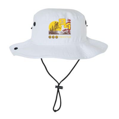 Freestyle Skiing Ski Sport Gift Legacy Cool Fit Booney Bucket Hat