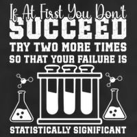 Funny Statistics Science Pun Chemistry Gift 7 Panel Mesh Trucker Snapback Hat
