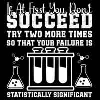 Funny Statistics Science Pun Chemistry Gift Doggie Tank