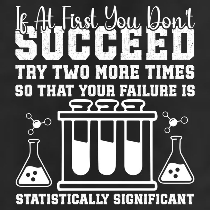 Funny Statistics Science Pun Chemistry Gift Adult Drive Performance Visor