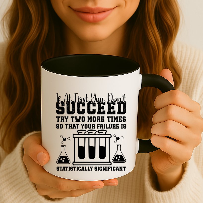 Funny Statistics Science Pun Chemistry Gift Mug
