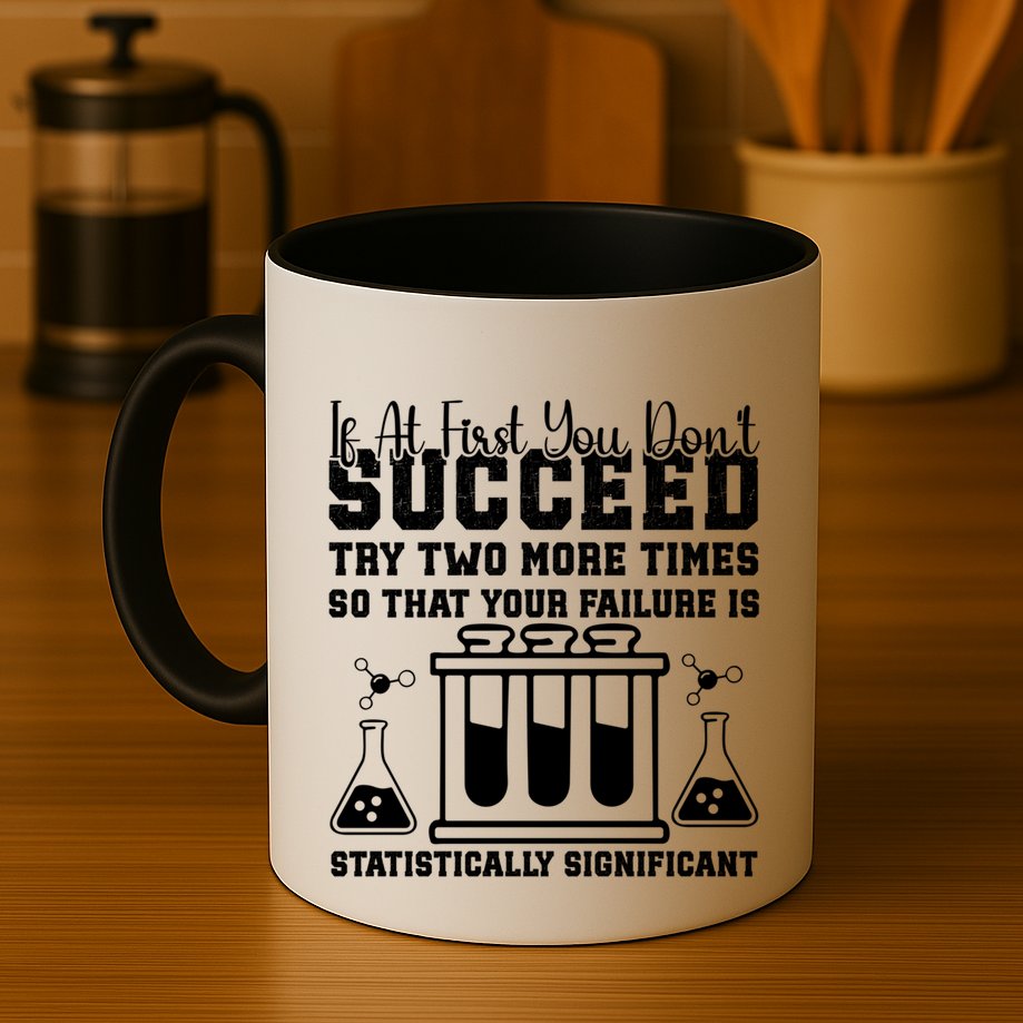 Funny Statistics Science Pun Chemistry Gift Mug