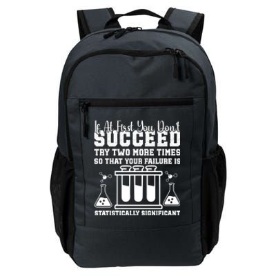 Funny Statistics Science Pun Chemistry Gift Daily Commute Backpack