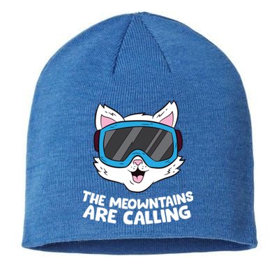 Funny Snowboard Ski Goggle For Snowboarding Cat Skiing Gift Sustainable Beanie