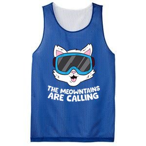 Funny Snowboard Ski Goggle For Snowboarding Cat Skiing Gift Mesh Reversible Basketball Jersey Tank