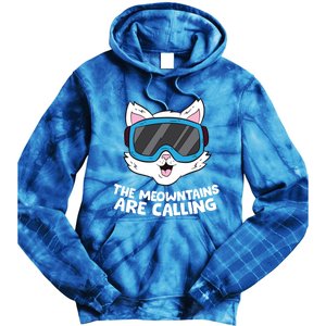 Funny Snowboard Ski Goggle For Snowboarding Cat Skiing Gift Tie Dye Hoodie