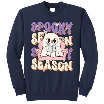 Funny Saying Spooky Season Halloween Ghost Teacher Sweatshirt