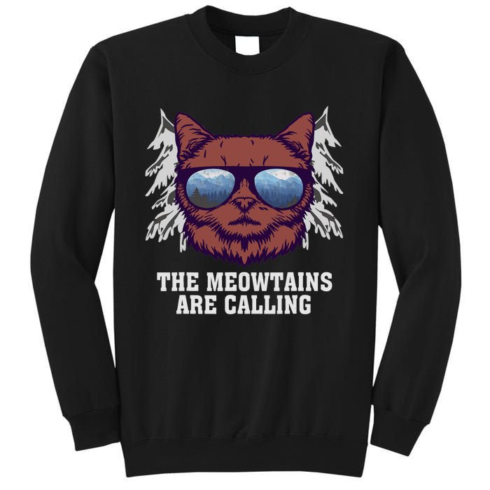 Funny Saying Ski Lover Mountain Skier And Cats Sweatshirt