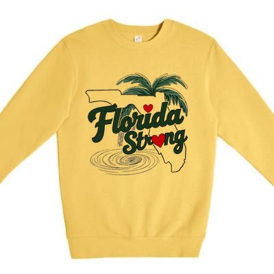 Florida Strong Support Florida Premium Crewneck Sweatshirt