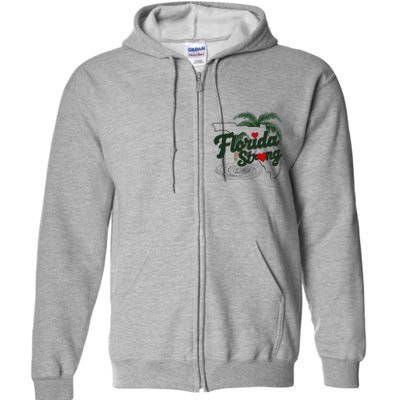 Florida Strong Support Florida Full Zip Hoodie