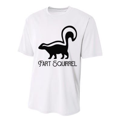 Fart Squirrel Skunk Animal Lover Funny Gift Performance Sprint T-Shirt